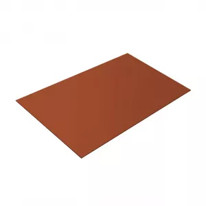 Лист плоский  ОН РЕ-foil RAL 8004 (GL)