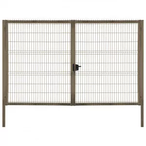 Ворота Profi Lock 2,03 х 4м, серый RAL7040