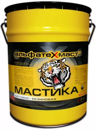 Мастика битумно-резиновая АльфаТехМаст