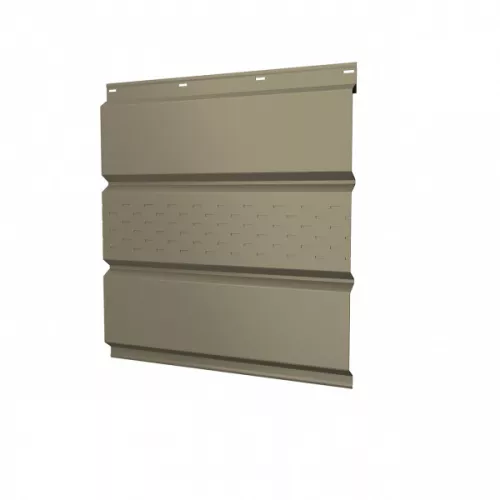 Софит металл ЦП 0,357 0,5 Satin-foil RAL 1015 (GL)