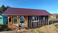 Металлочерепица  ОН РЕ RAL 8017 (И)